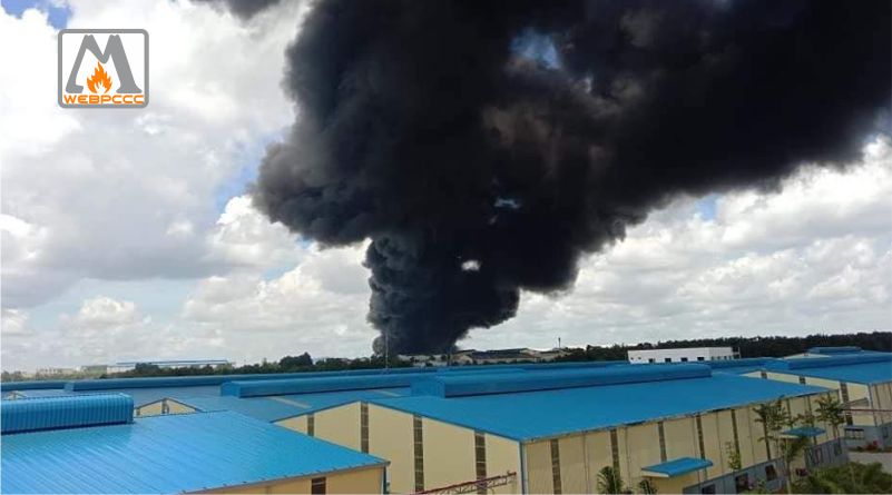 Bình Dương: Cháy lớn tại công ty đang thực hiện ‘3 tại chỗ’