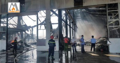 Cháy lớn ở Khu công nghiệp Tân Phú Trung, Củ Chi